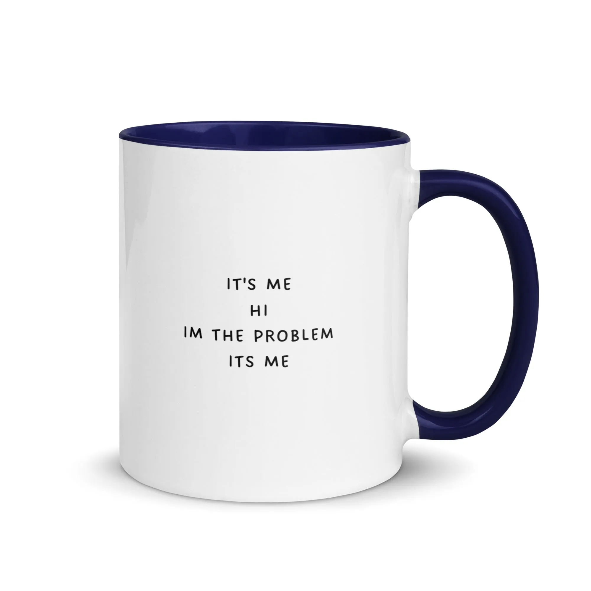 "Its Me Hi I'm the Problem its Me" Two Toned Mug, Swiftie Gift Mug, Taylor Fan Funny Coffee CupMug