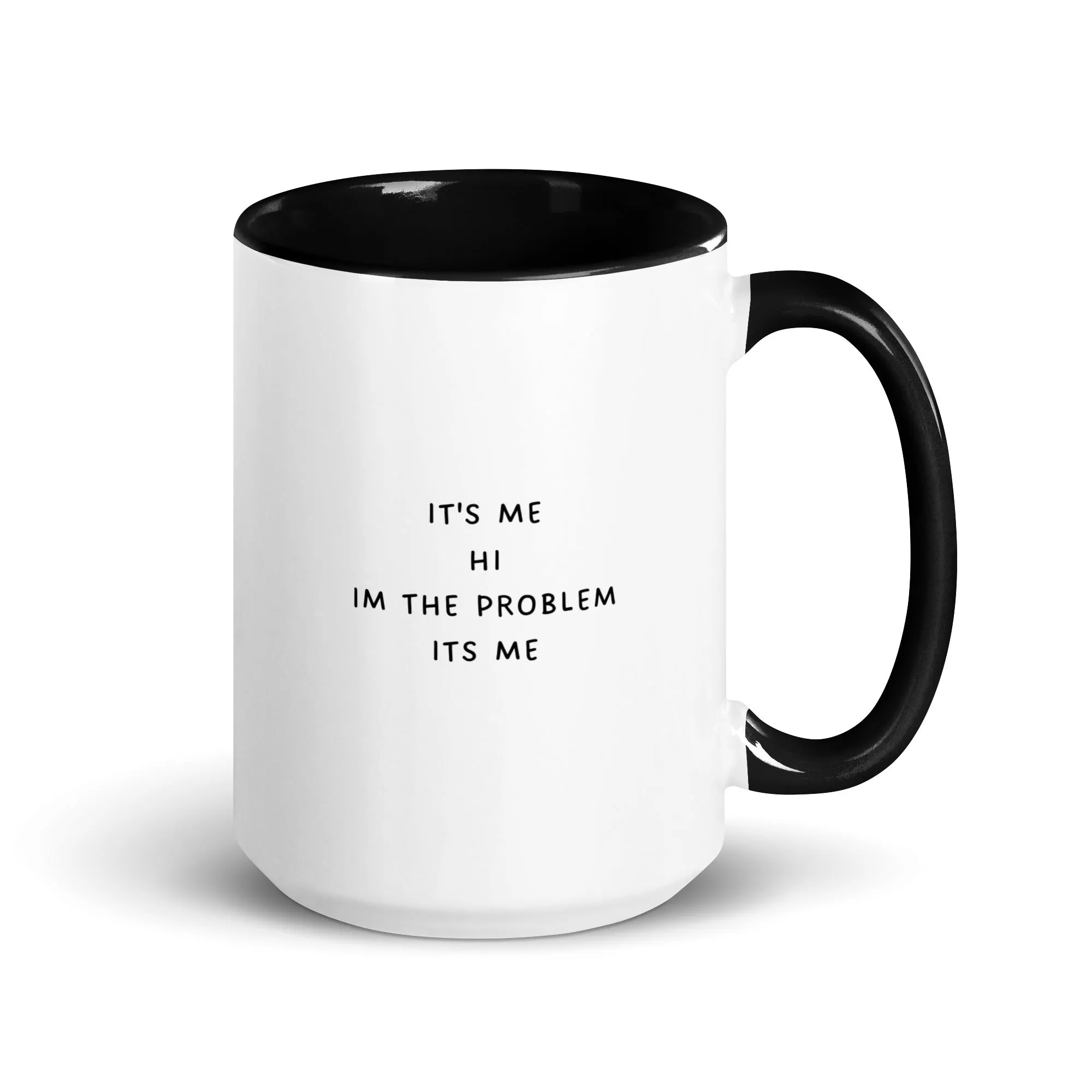 "Its Me Hi I'm the Problem its Me" Two Toned Mug, Swiftie Gift Mug, Taylor Fan Funny Coffee CupMug