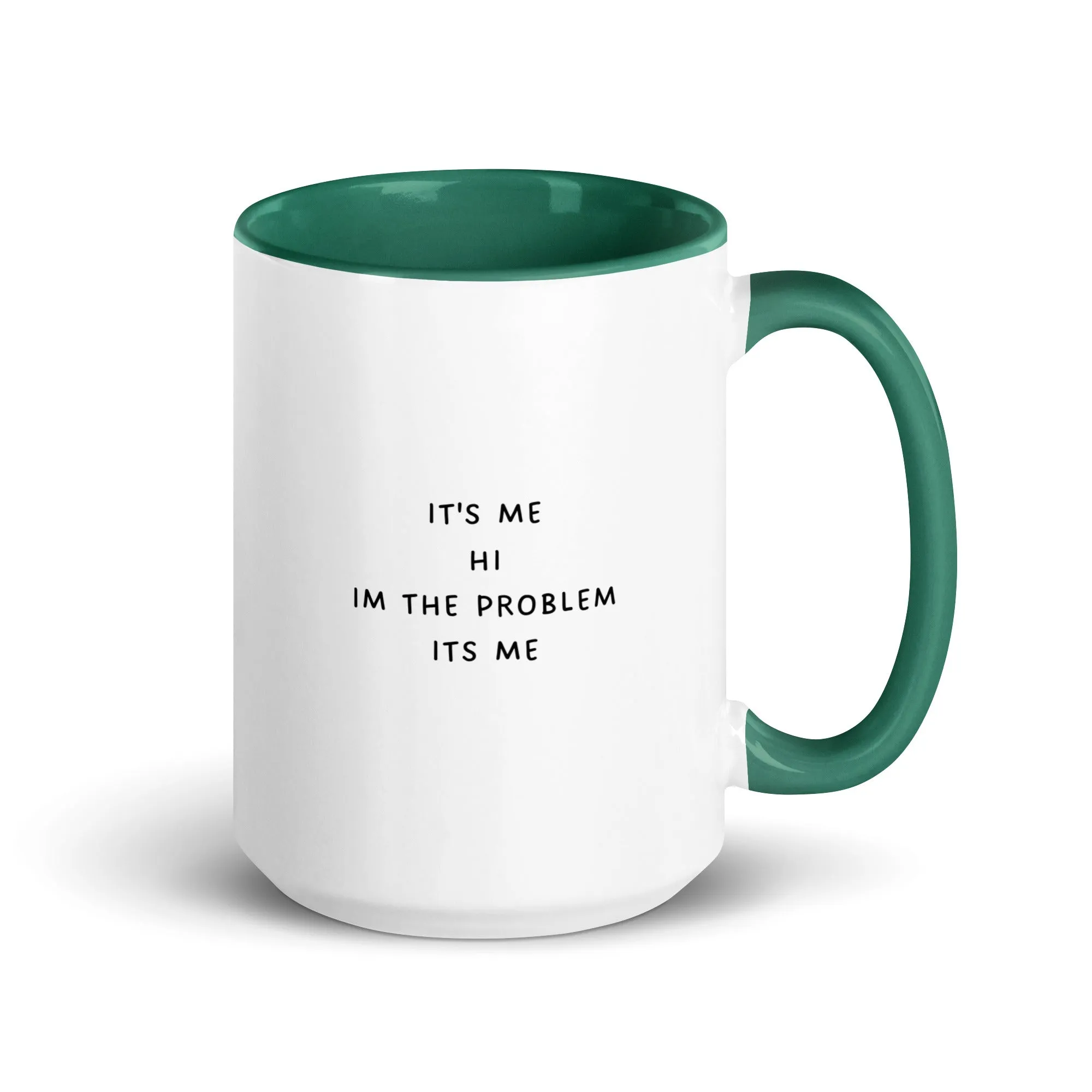 "Its Me Hi I'm the Problem its Me" Two Toned Mug, Swiftie Gift Mug, Taylor Fan Funny Coffee CupMug