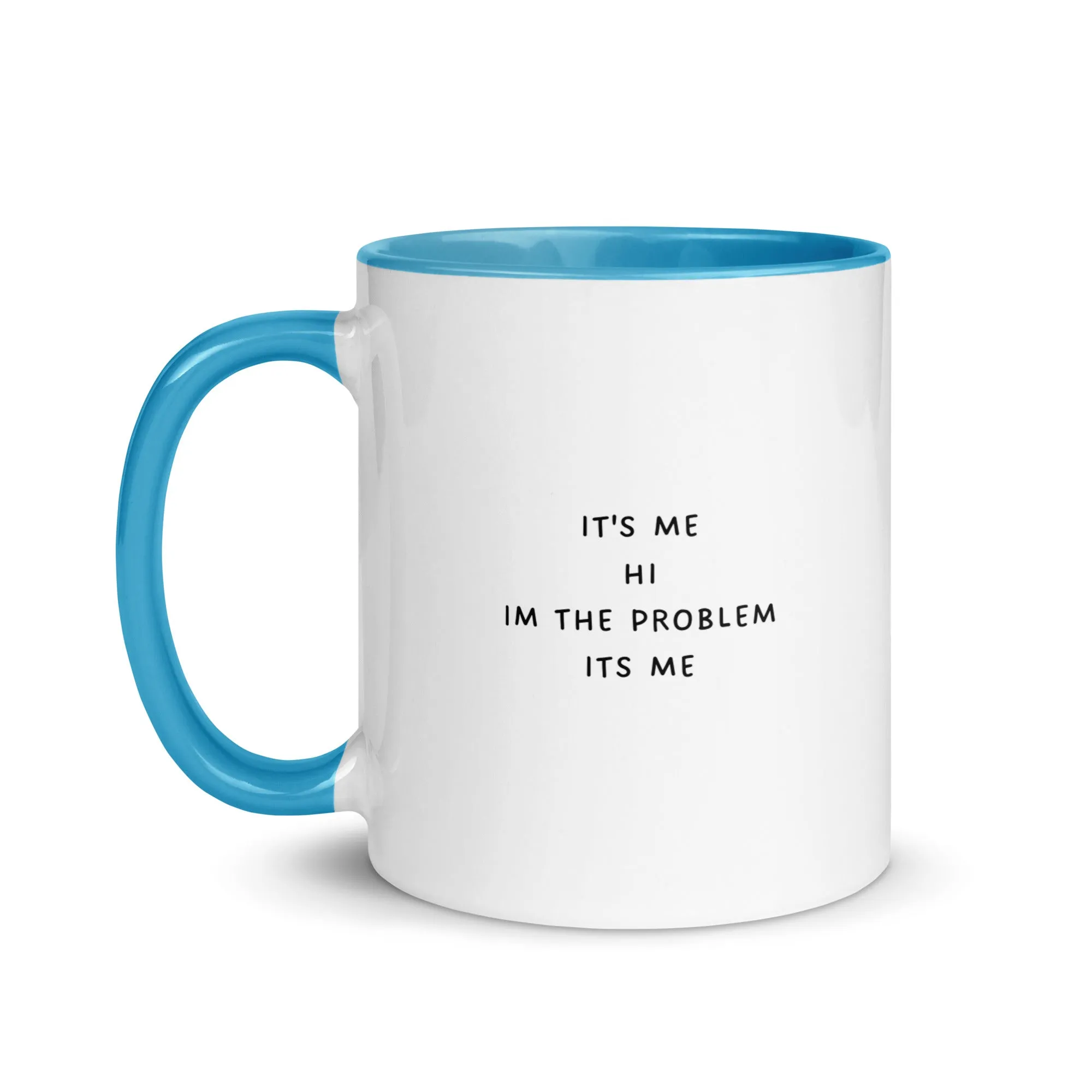 "Its Me Hi I'm the Problem its Me" Two Toned Mug, Swiftie Gift Mug, Taylor Fan Funny Coffee CupMug