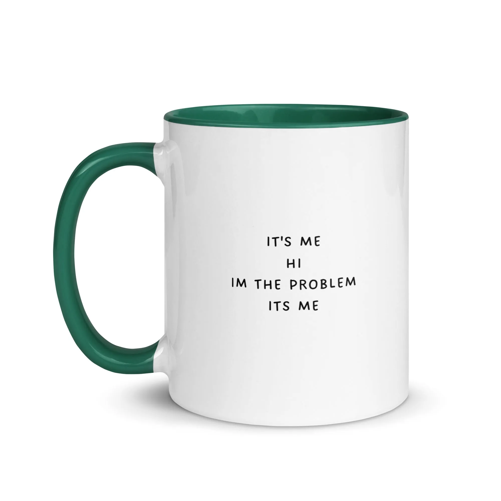 "Its Me Hi I'm the Problem its Me" Two Toned Mug, Swiftie Gift Mug, Taylor Fan Funny Coffee CupMug