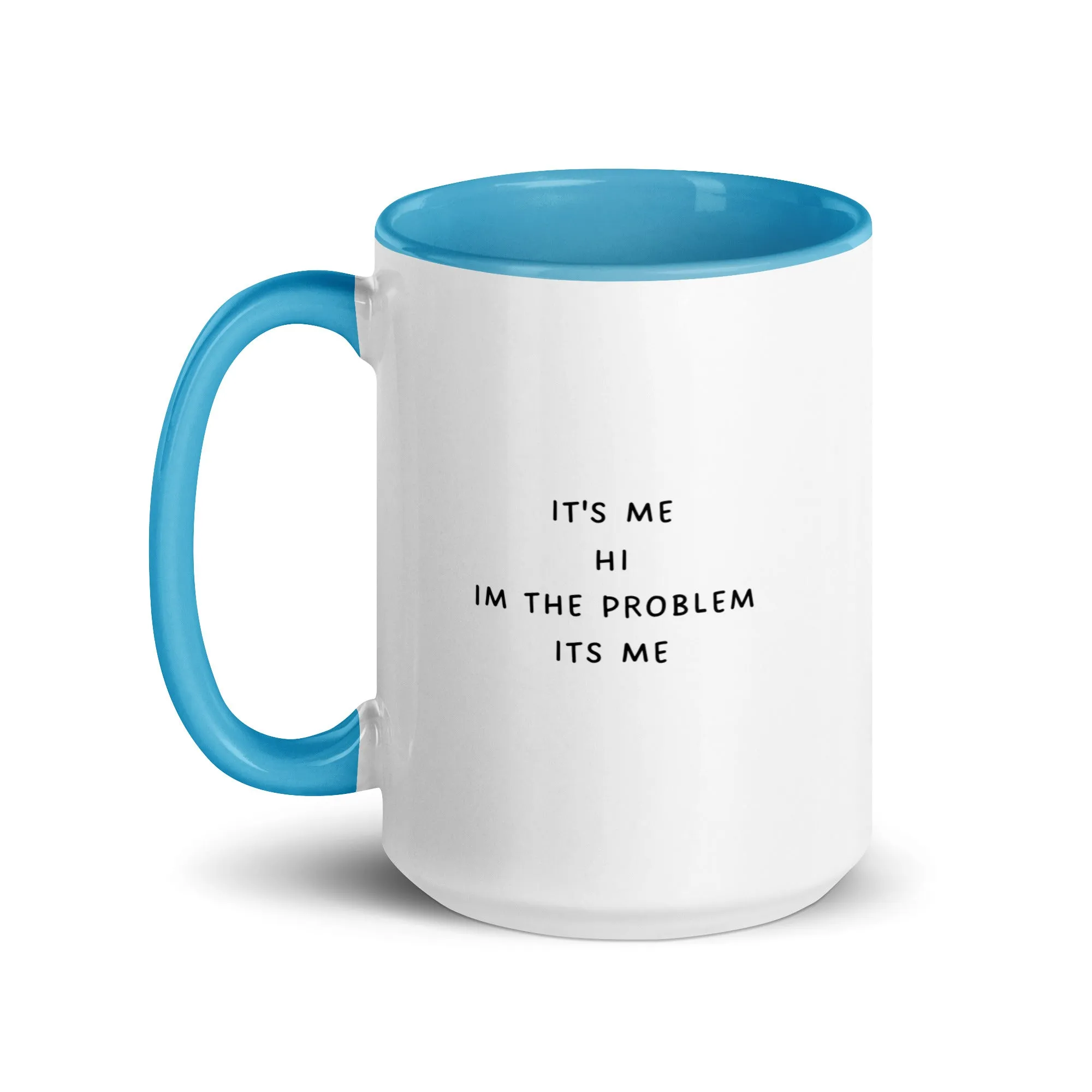 "Its Me Hi I'm the Problem its Me" Two Toned Mug, Swiftie Gift Mug, Taylor Fan Funny Coffee CupMug