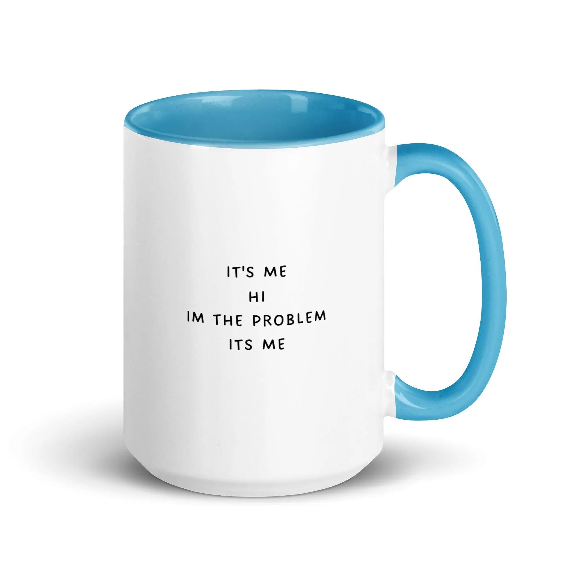 "Its Me Hi I'm the Problem its Me" Two Toned Mug, Swiftie Gift Mug, Taylor Fan Funny Coffee CupMug