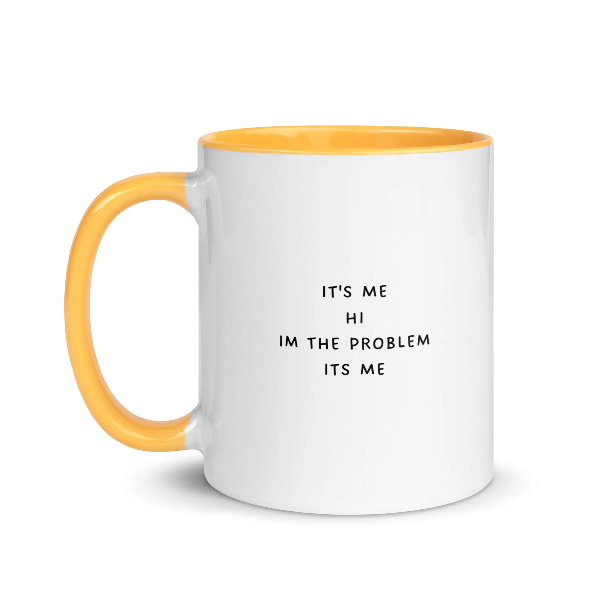 "Its Me Hi I'm the Problem its Me" Two Toned Mug, Swiftie Gift Mug, Taylor Fan Funny Coffee CupMug