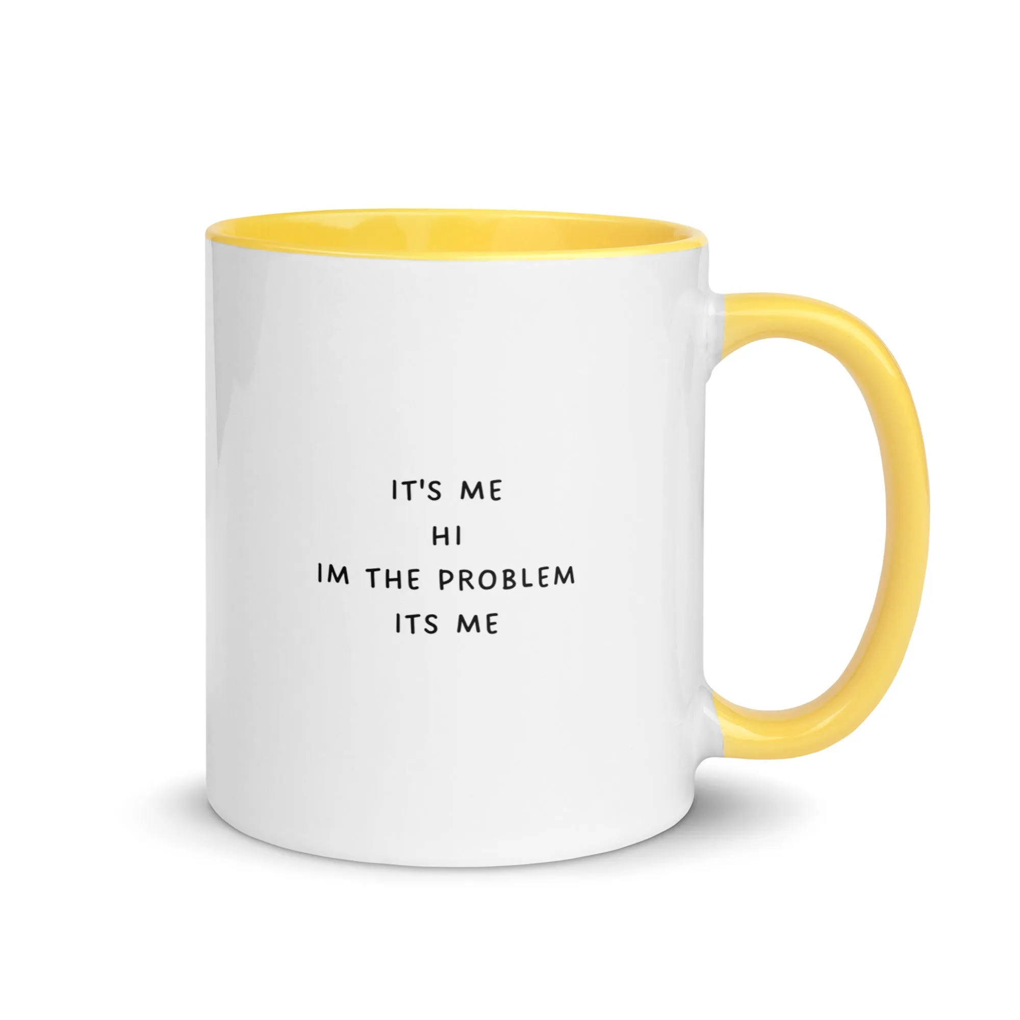 "Its Me Hi I'm the Problem its Me" Two Toned Mug, Swiftie Gift Mug, Taylor Fan Funny Coffee CupMug