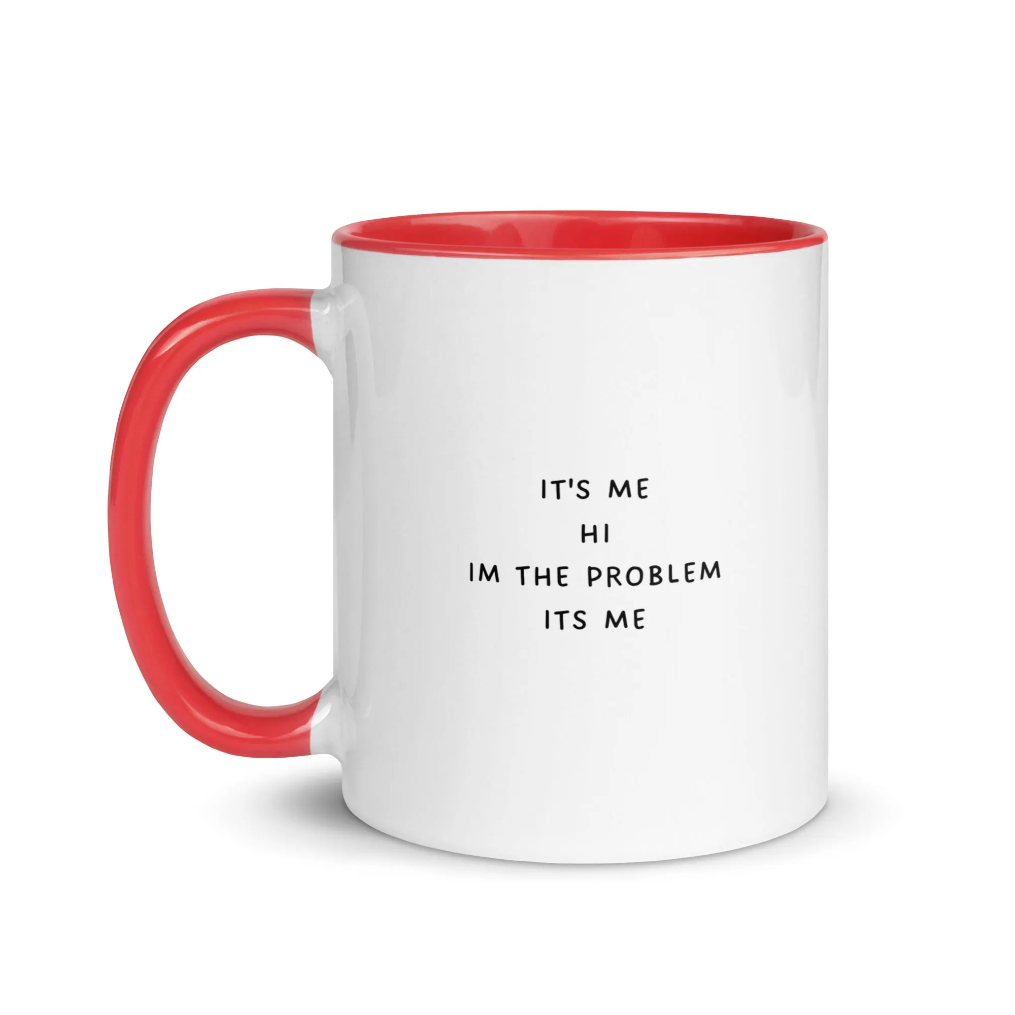 "Its Me Hi I'm the Problem its Me" Two Toned Mug, Swiftie Gift Mug, Taylor Fan Funny Coffee CupMug