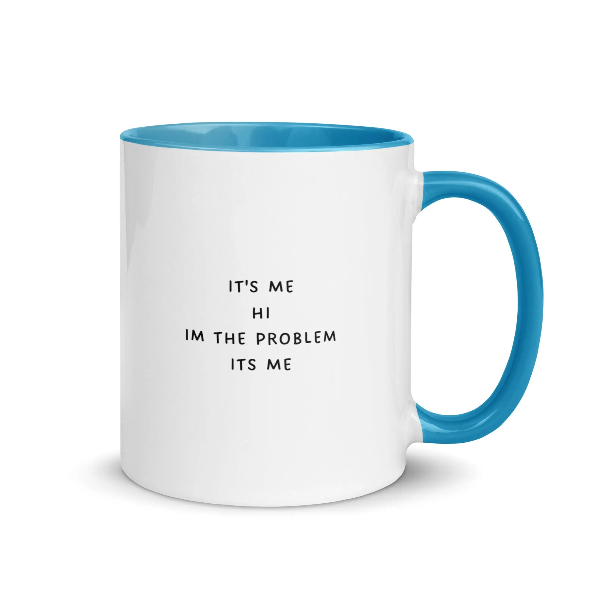 "Its Me Hi I'm the Problem its Me" Two Toned Mug, Swiftie Gift Mug, Taylor Fan Funny Coffee CupMug