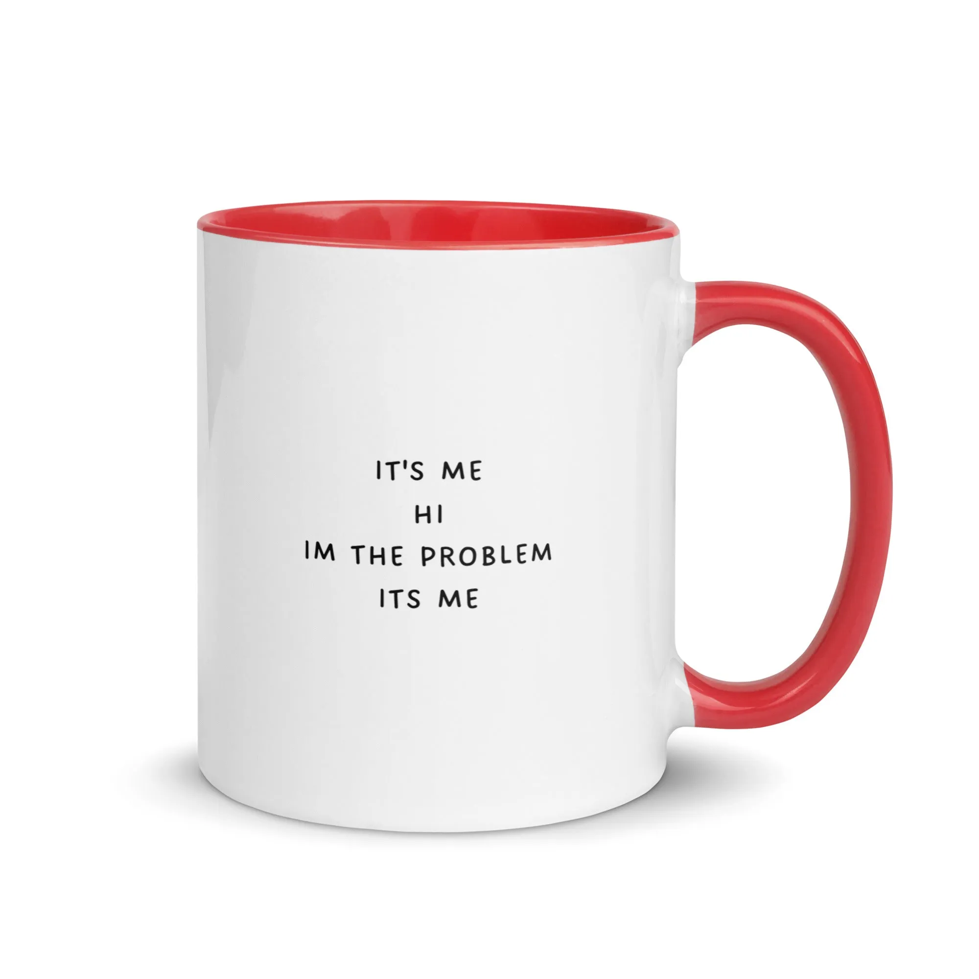 "Its Me Hi I'm the Problem its Me" Two Toned Mug, Swiftie Gift Mug, Taylor Fan Funny Coffee CupMug