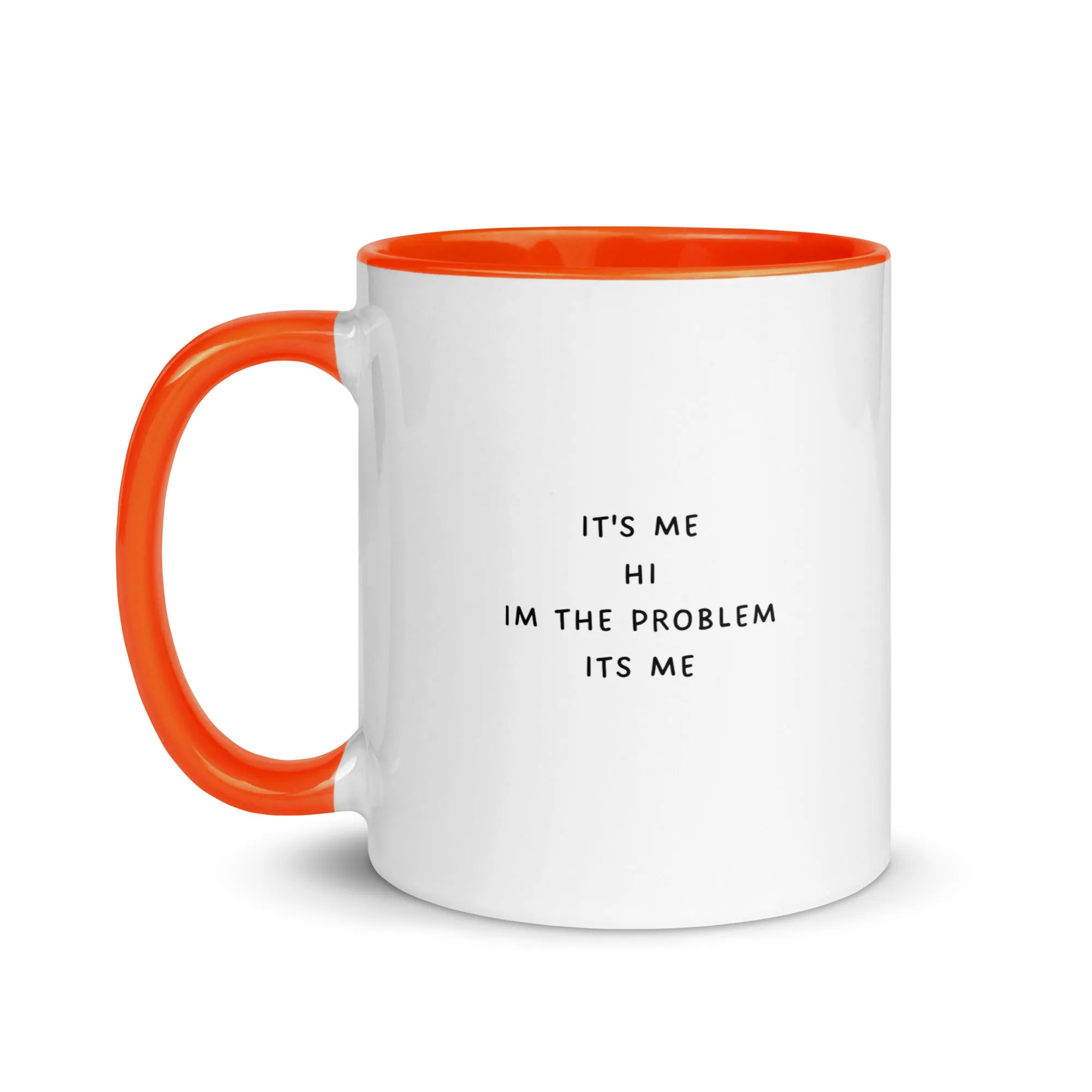 "Its Me Hi I'm the Problem its Me" Two Toned Mug, Swiftie Gift Mug, Taylor Fan Funny Coffee CupMug