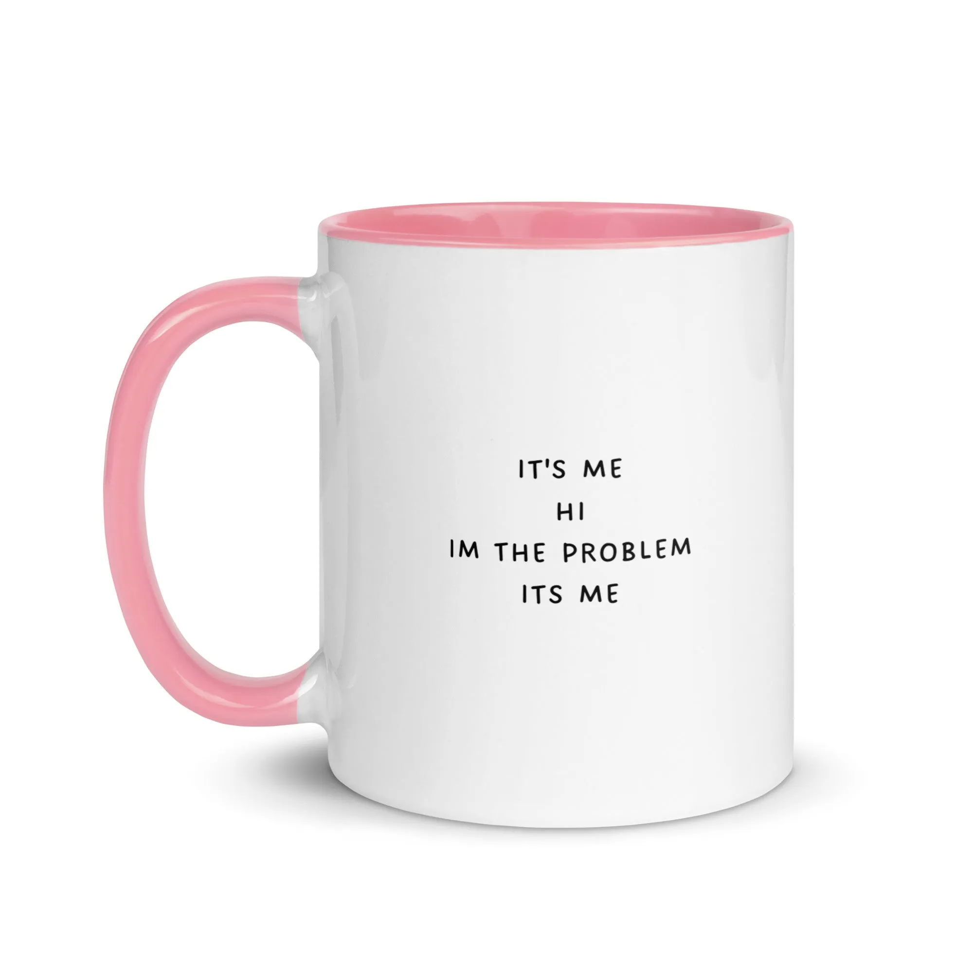 "Its Me Hi I'm the Problem its Me" Two Toned Mug, Swiftie Gift Mug, Taylor Fan Funny Coffee CupMug