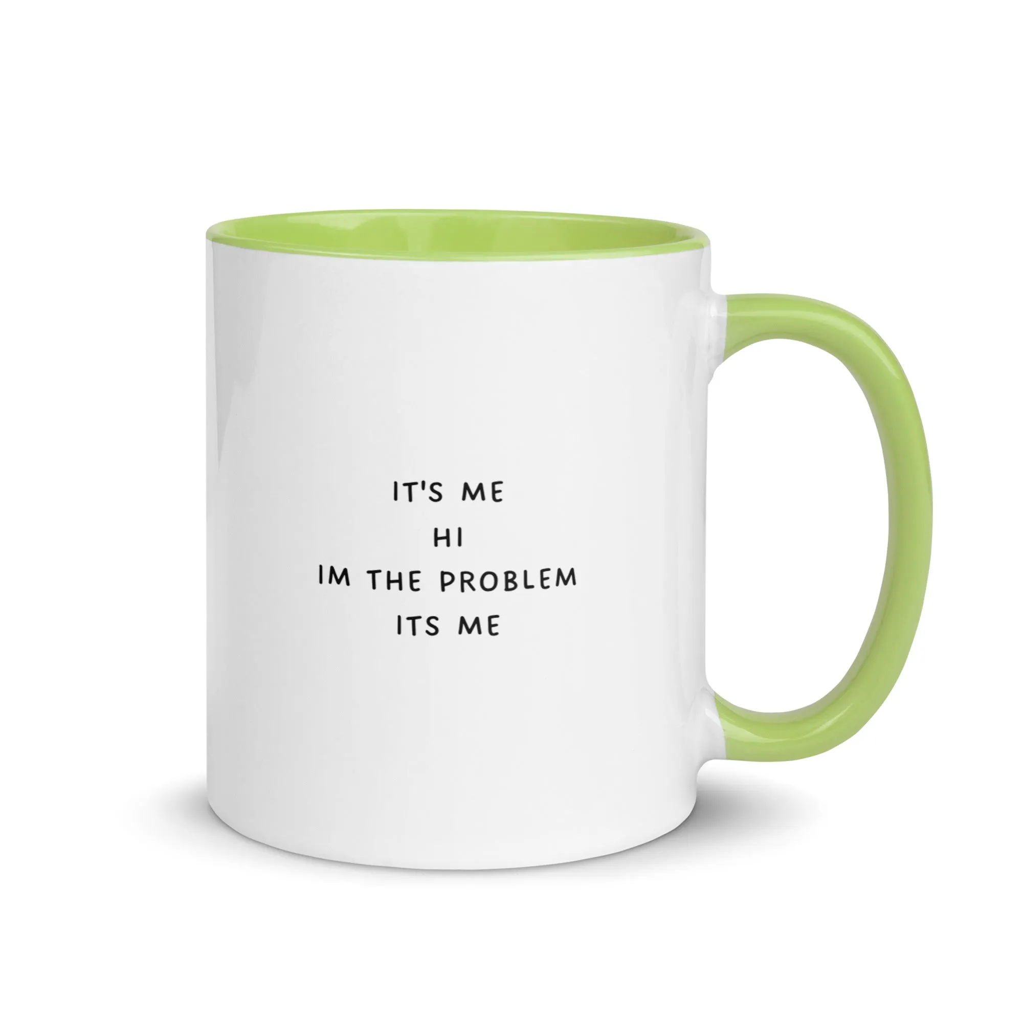 "Its Me Hi I'm the Problem its Me" Two Toned Mug, Swiftie Gift Mug, Taylor Fan Funny Coffee CupMug