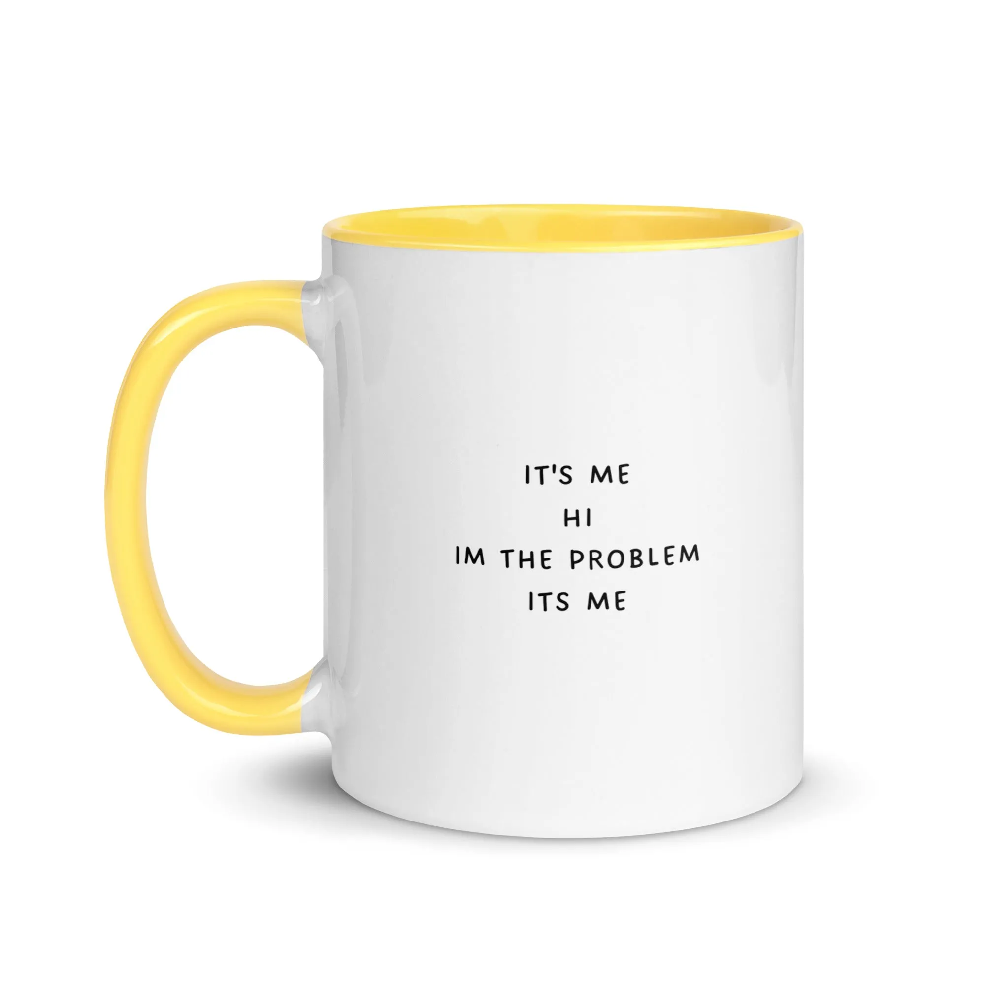 "Its Me Hi I'm the Problem its Me" Two Toned Mug, Swiftie Gift Mug, Taylor Fan Funny Coffee CupMug