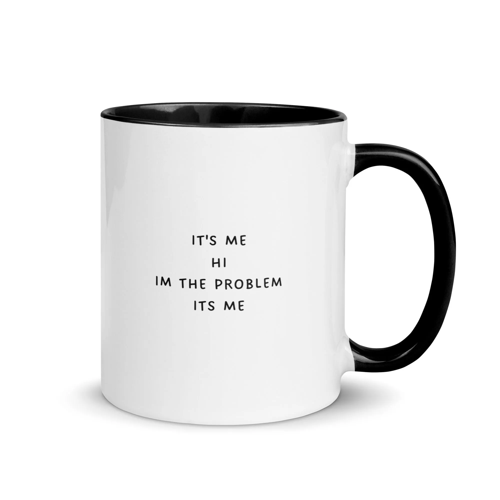 "Its Me Hi I'm the Problem its Me" Two Toned Mug, Swiftie Gift Mug, Taylor Fan Funny Coffee CupMug