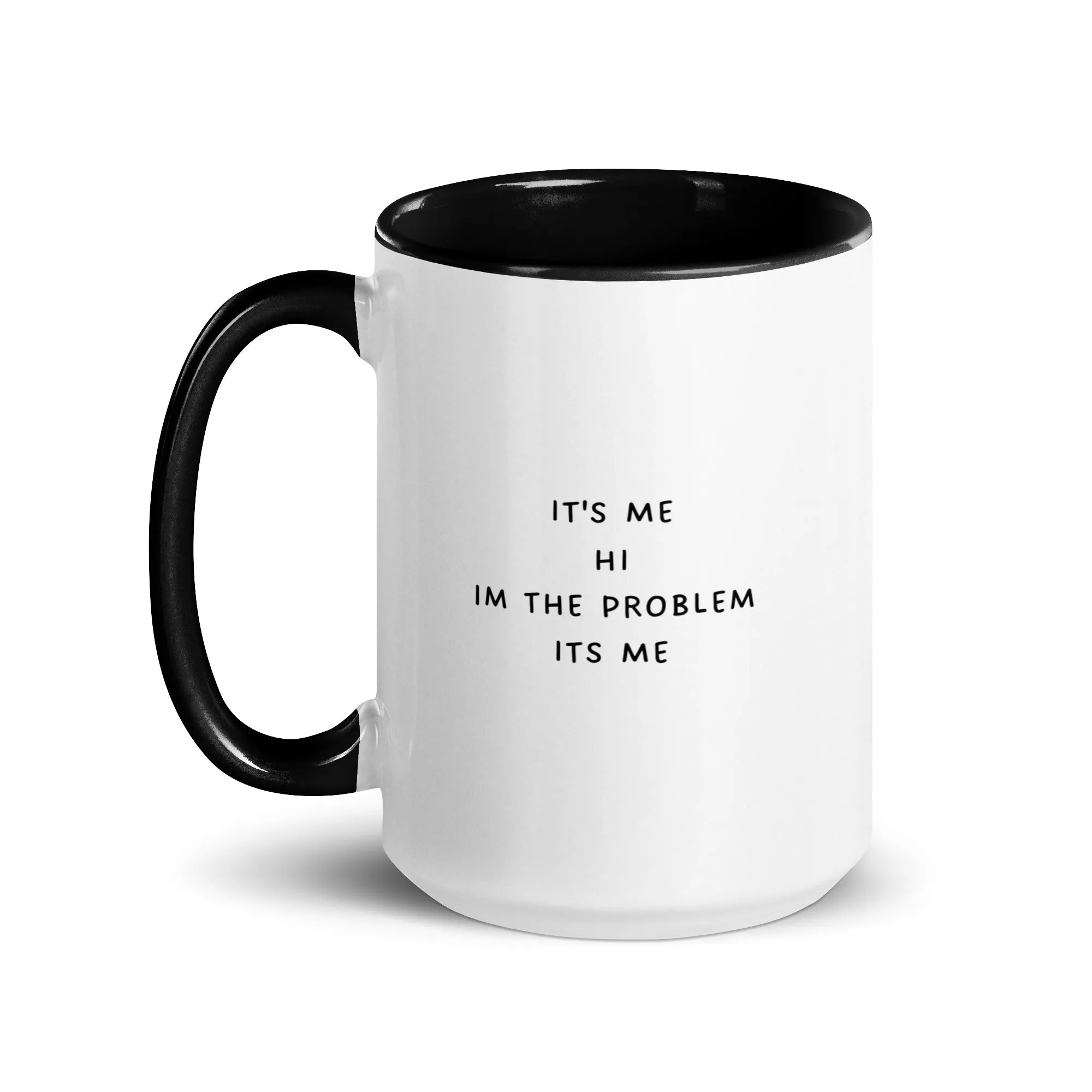 "Its Me Hi I'm the Problem its Me" Two Toned Mug, Swiftie Gift Mug, Taylor Fan Funny Coffee CupMug