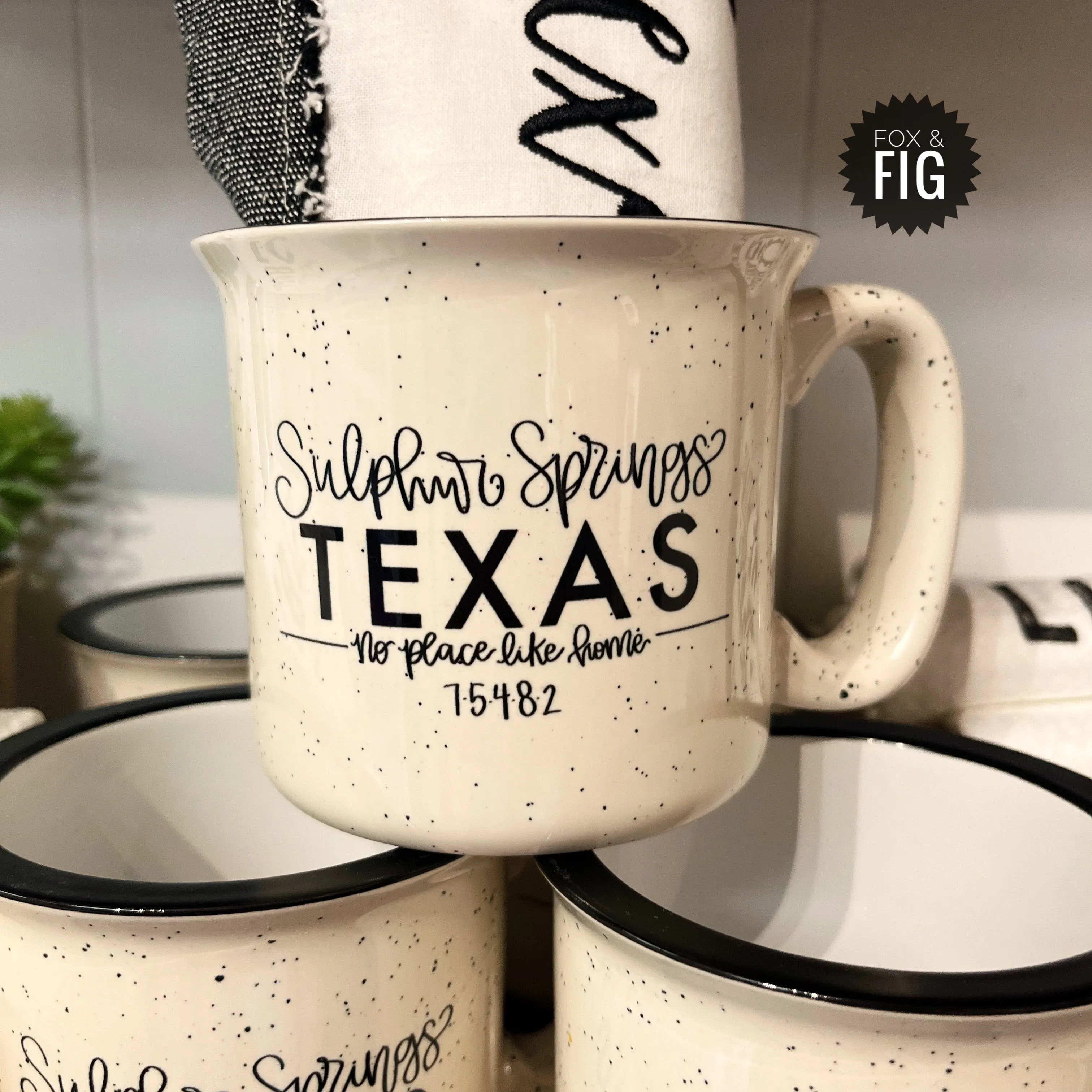 "No Place Like Home" Sulphur Springs Mug