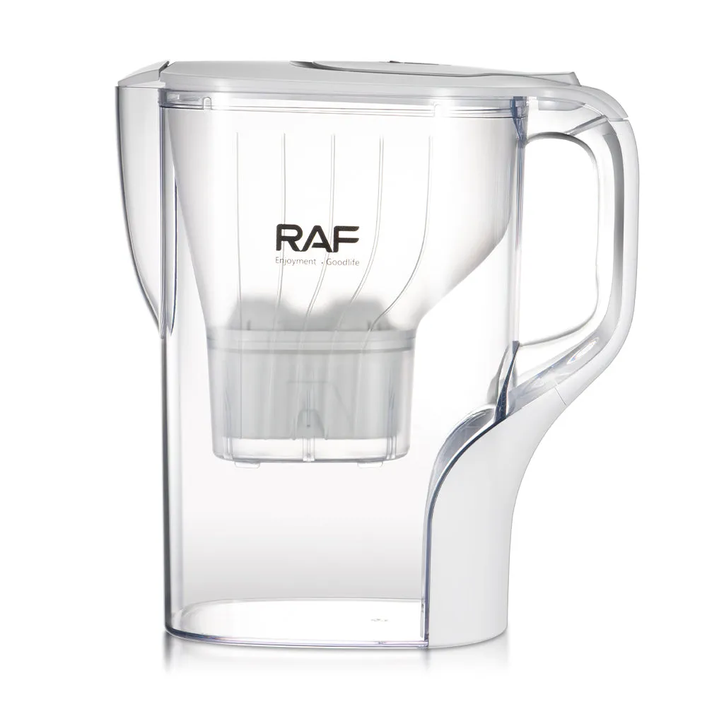 RAF Water Filter Pitcher 4.2L Large Capacity | Multilayer filtration | Change Filter Indicator | Food grade material | Dust proof spout