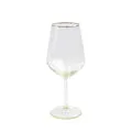 RAINBOW WINE GLASS - YELLOW