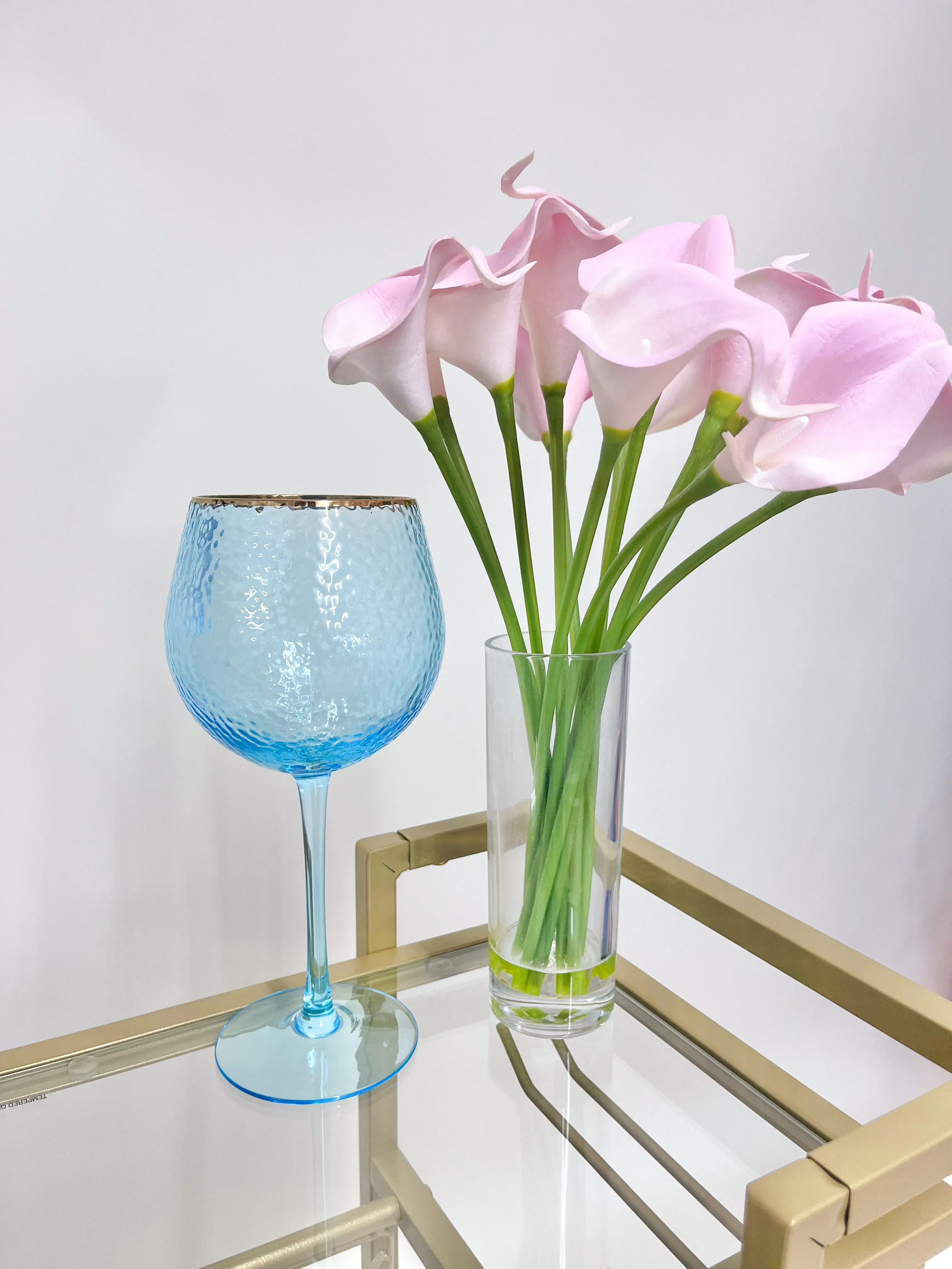 Rainbow Wine Glass