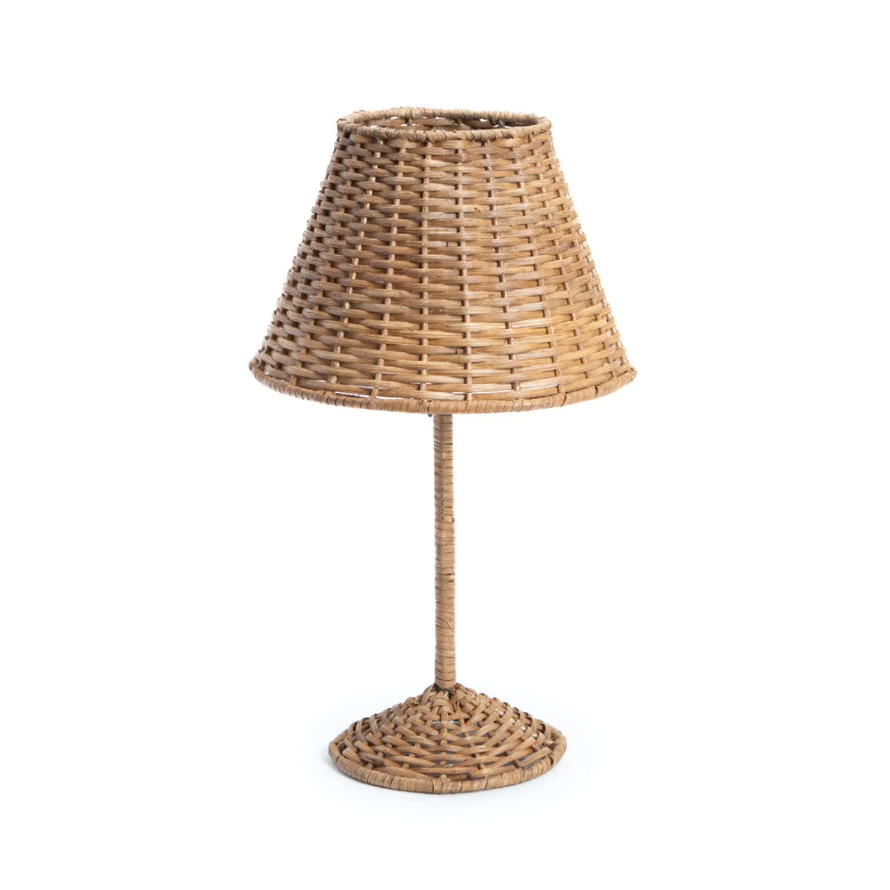 Rattan Candle Lamp