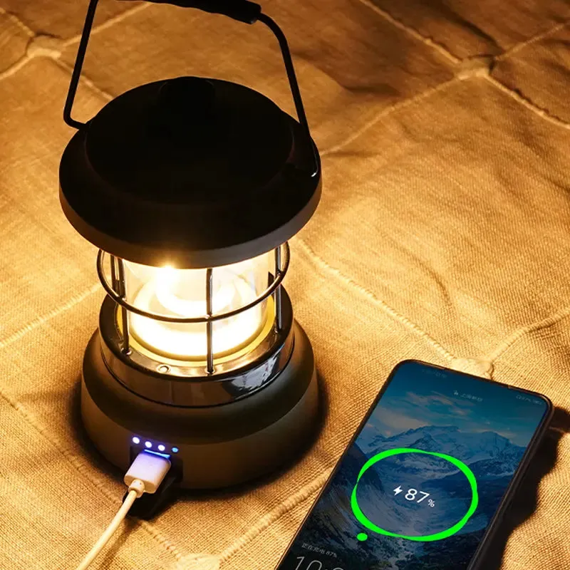 Rechargeable Portable Outdoor Waterproof LED Lantern