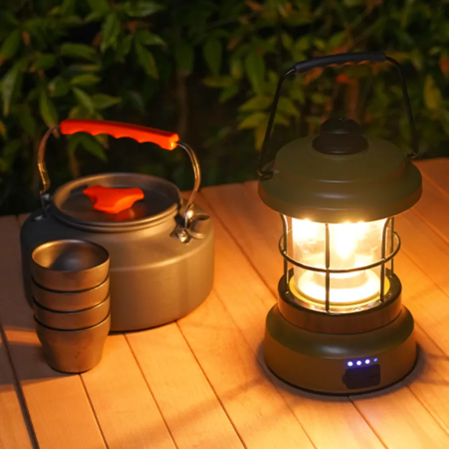 Rechargeable Portable Outdoor Waterproof LED Lantern