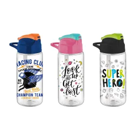 Renga Falcon Tritan Water Bottle With Straw - 500ML - 3 Variant