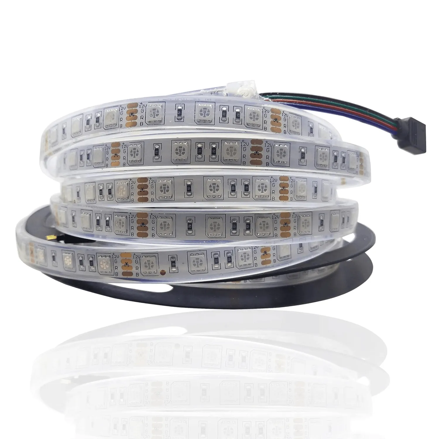 RGB LED Strip 12V 5050 IP67 Waterproof 60LED/m 5 Metre