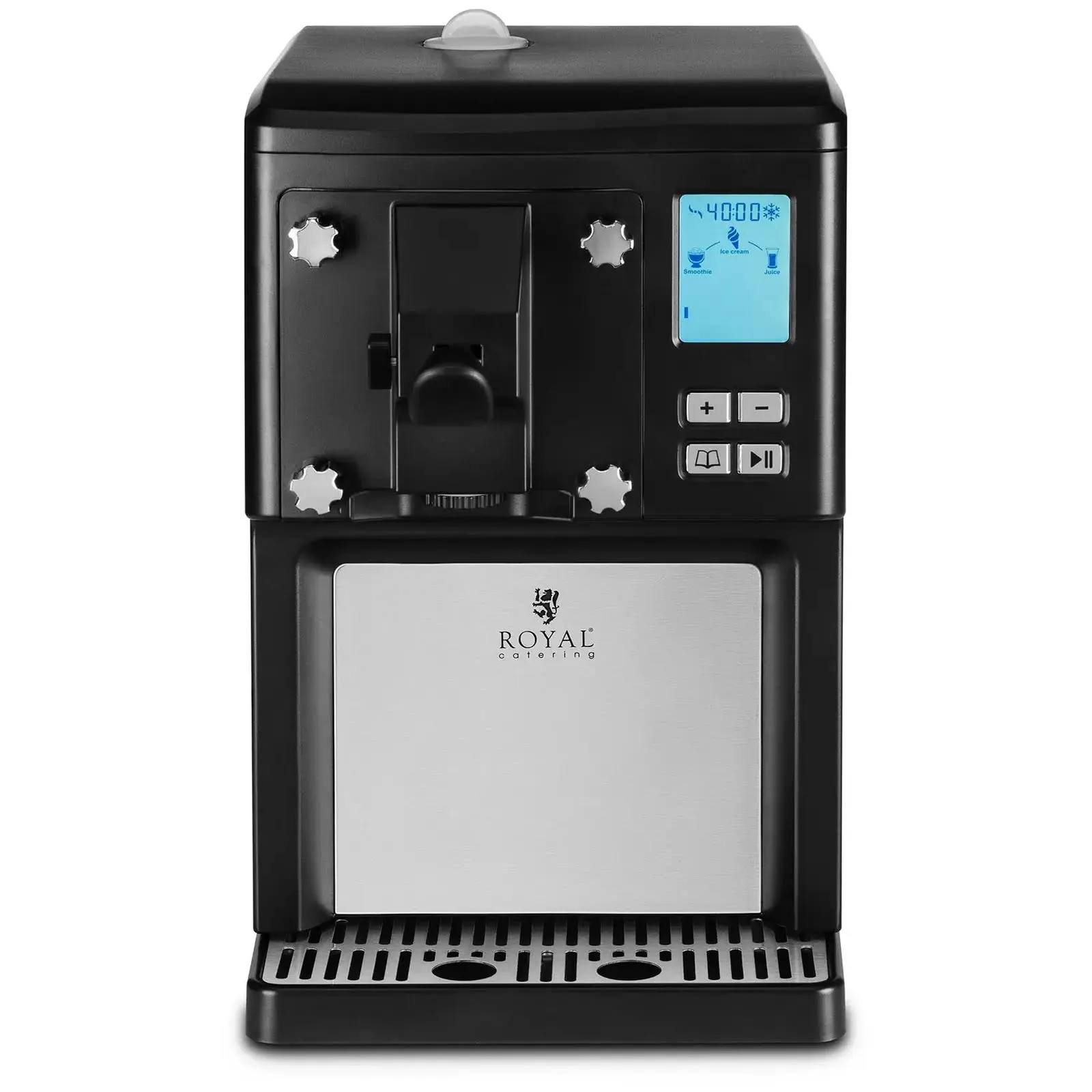 Royal Catering Soft Ice Machine Soft Serve Ice Cream Machine Soft Ice Cream Maker 200W 1.5L