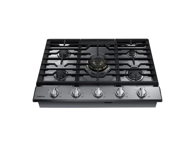 Samsung NA30N7755TS 30" Smart Gas Cooktop with 22K BTU Dual Power Burner in Stainless Steel