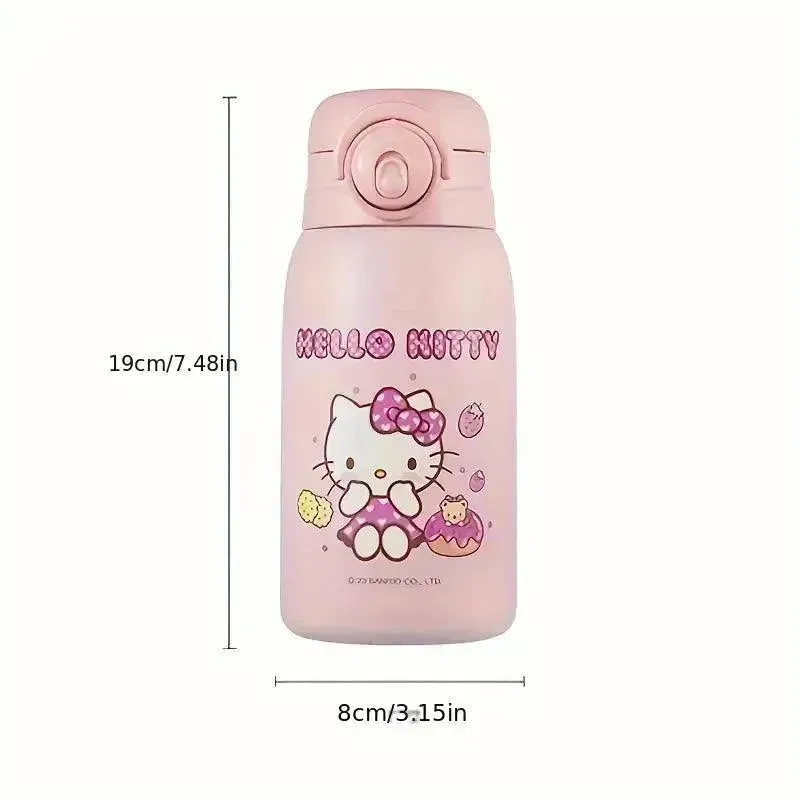 Sanrio Hello Kitty Plush Cover Insulated Bottle (600 ml)