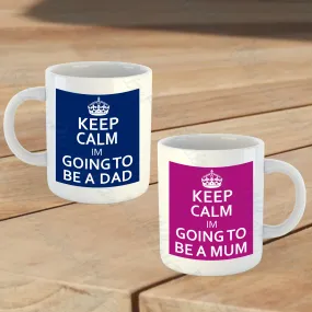 Set of 2 Mum and Dad Mugs