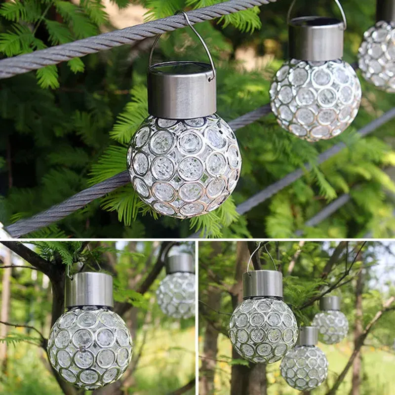 Solar Hanging Lantern Outdoor Waterproof Solar Lamps