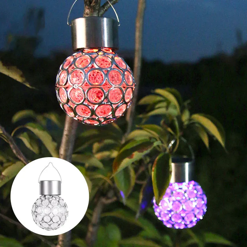 Solar Hanging Lantern Outdoor Waterproof Solar Lamps