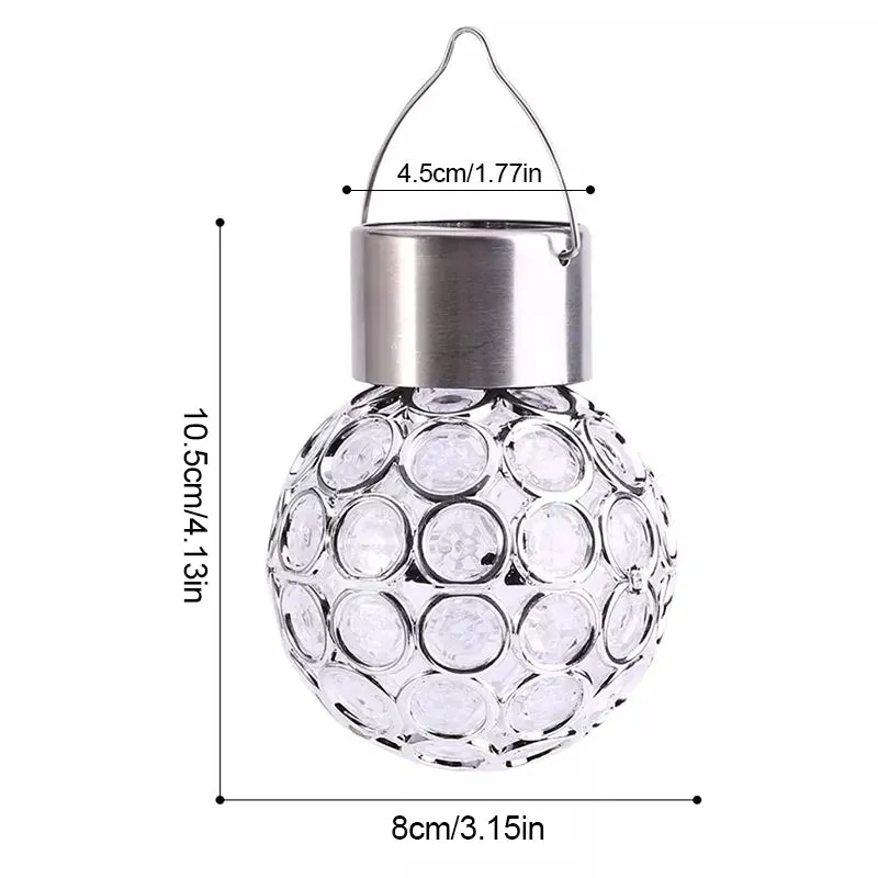 Solar Hanging Lantern Outdoor Waterproof Solar Lamps