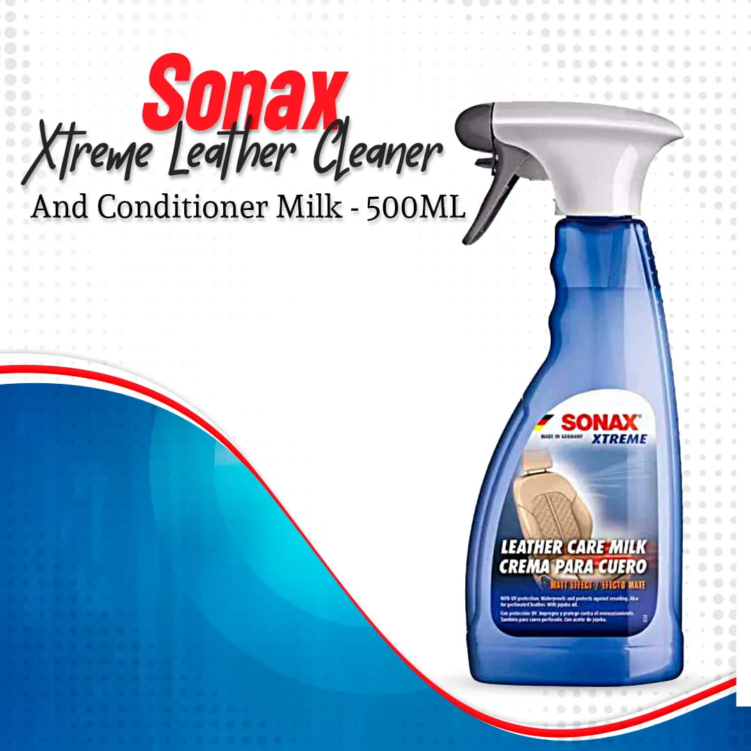 Sonax Xtreme Leather Cleaner and Conditioner Milk - 500ML (02542410-544)