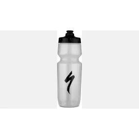 Specialized 23 oz purist hydroflo mflo ea bottle translucent/black s-logo 23 oz