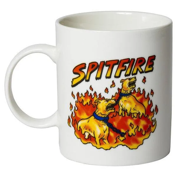 Spitfire Wheels Hell Hounds Coffee Mug White