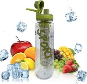 Sports Water Bottle with Fruit Infuser