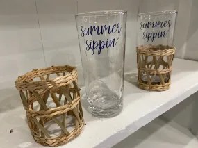 Summer Sippin 15 Oz Glass