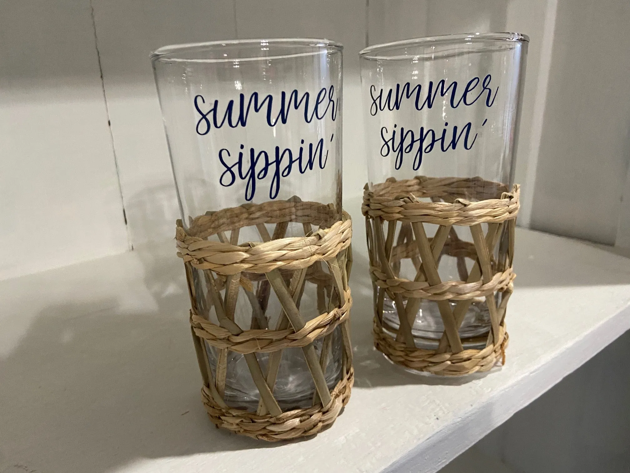 Summer Sippin 15 Oz Glass