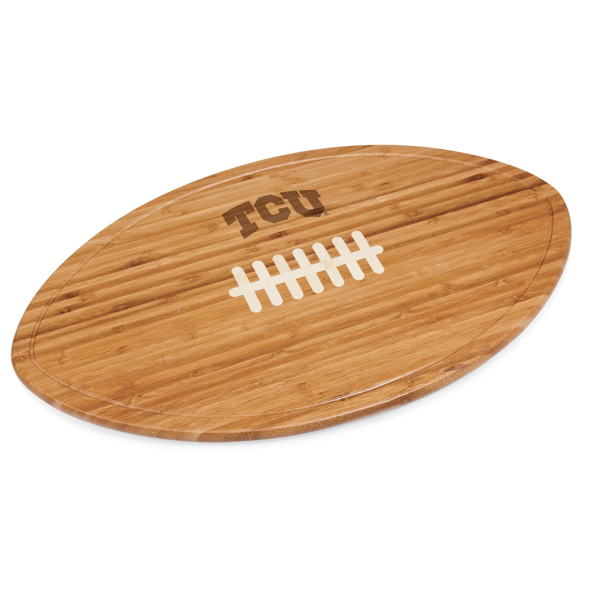 TCU Horned Frogs - Kickoff Football Cutting Board & Serving Tray