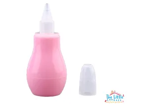 THE LITTLE LOOKERS Baby Nose Cleaner/Nasal Vacuum Sucker Mucus Snot Aspirator for Babies (Pink, Pack of 1)