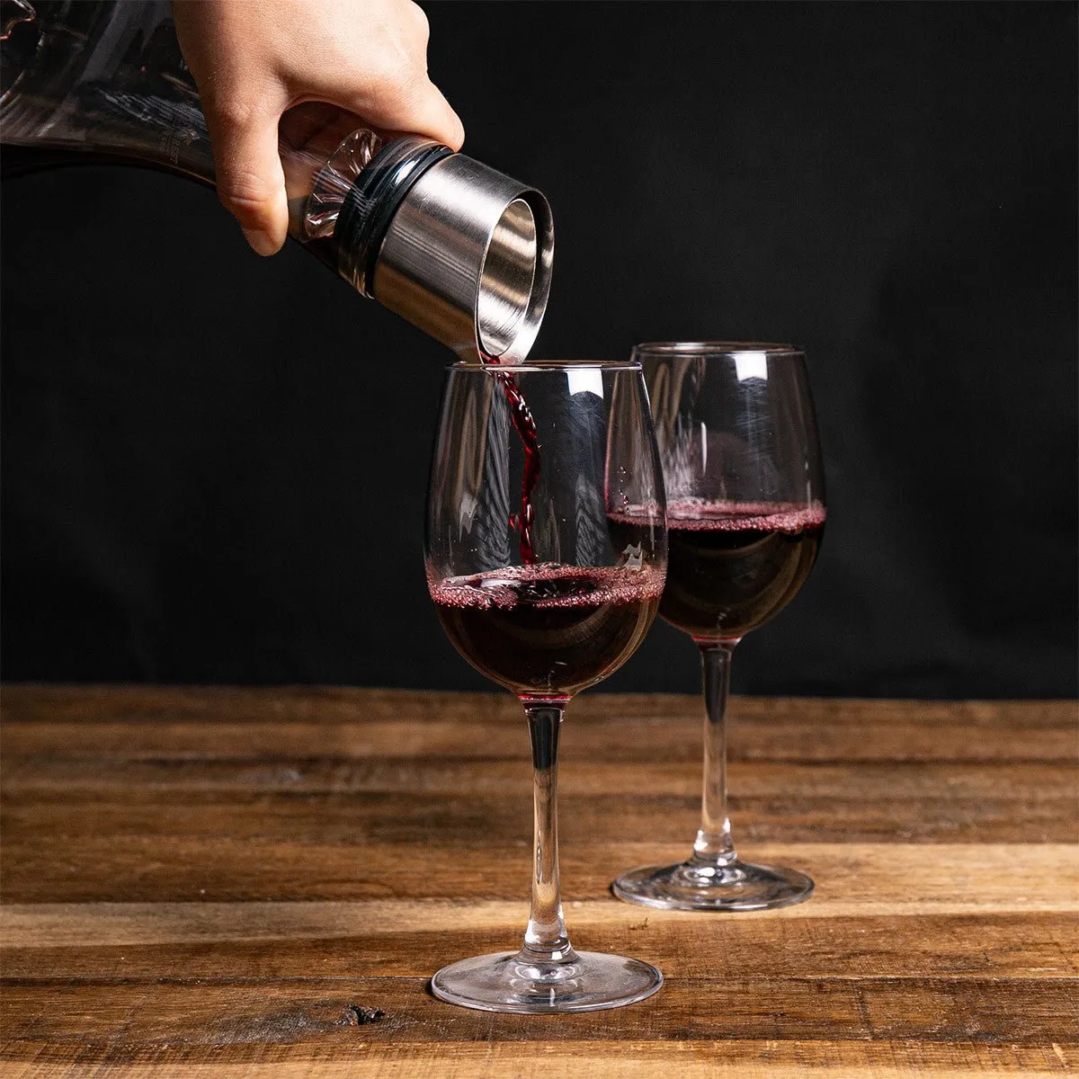 Topographic Wine Decanter - Mount Everest