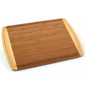 Totally Bamboo 20-1250 Kona Groove Cutting Board, 12-1/2" x 18" x 3/4"