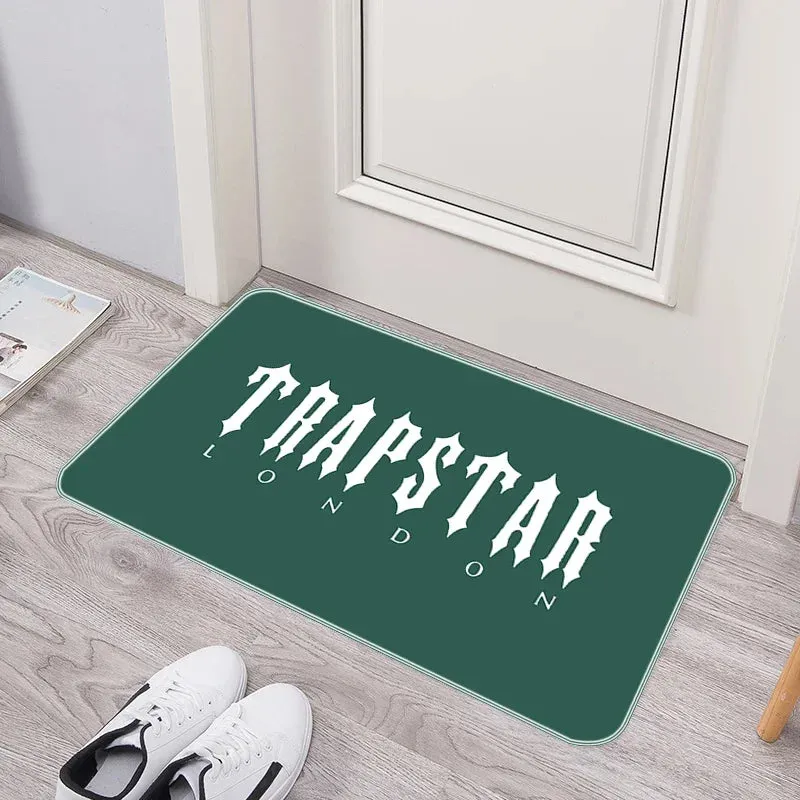 Trapstar London Anti Slip Mat Non-slip Washable Kitchen Living Room Rugs Absorbent Bathroom Rug Floor Welcome Home Doormats Door