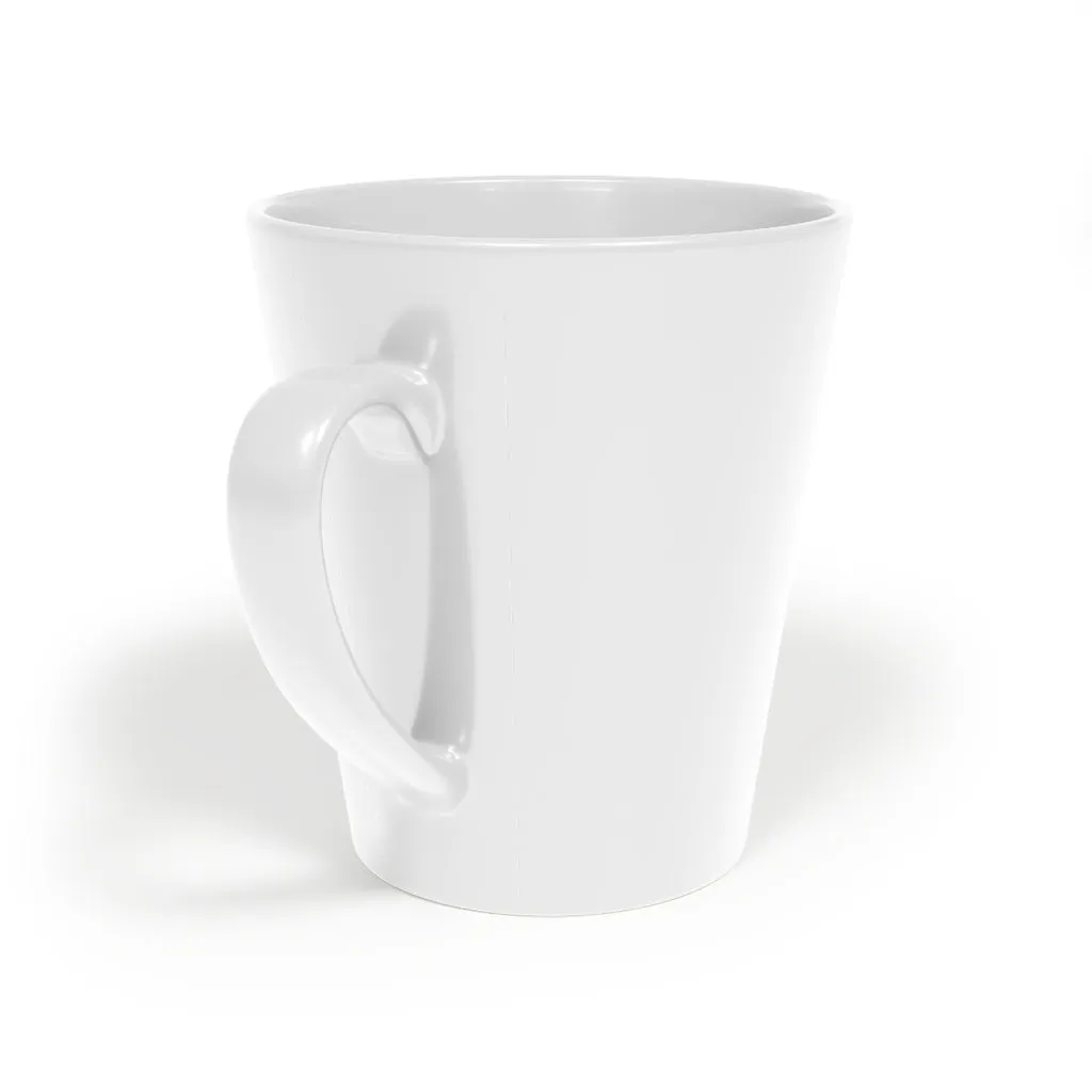 Trash Bag Latte Mug, 12oz