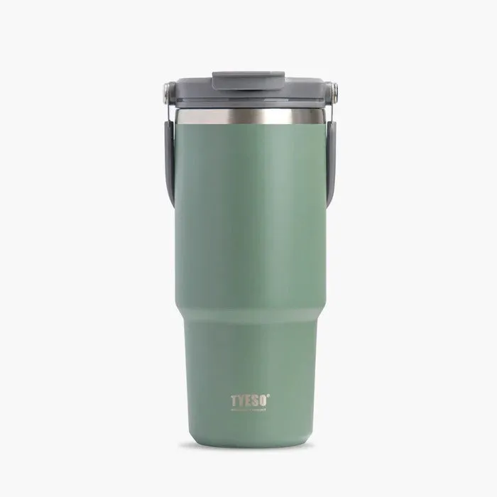 TYESO ROAM Stainless Steel Tumbler with 2-in-1 Lid and Straw 35oz