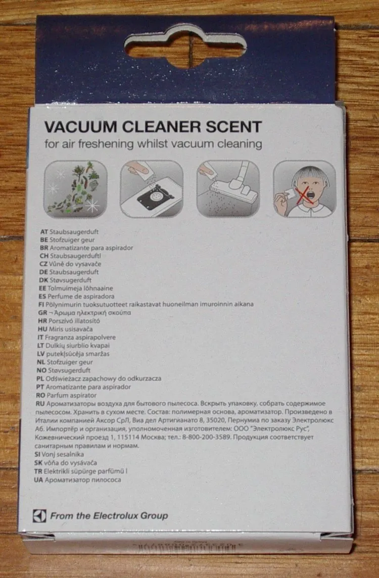 Universal Vacuum Cleaner Air Freshener Granules - Part # PF08