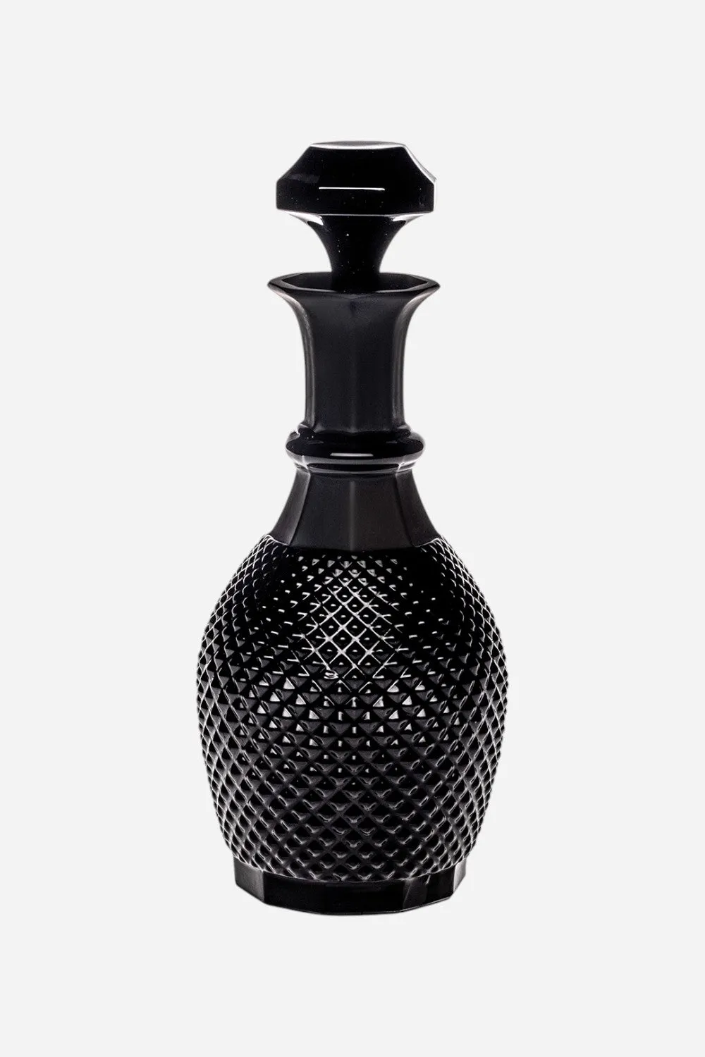 Vista Alegre Bicos Bicolor Decanter in Frosted Black