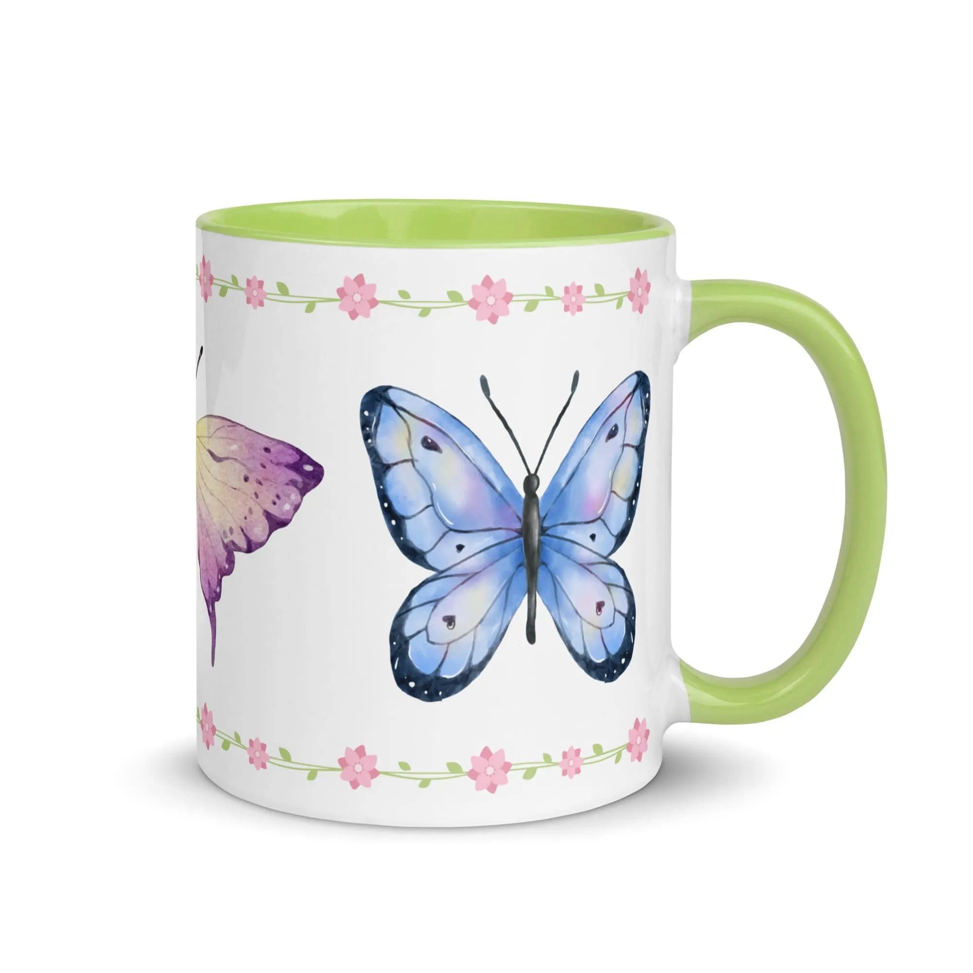 Watercolor Butterflies Coffee Mug